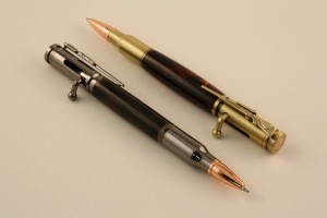 Two Bolt Action Pens