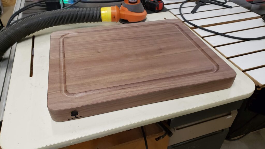 Cutting Board with Borouz Brand