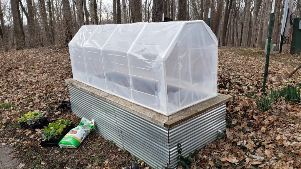 Raised Bed Greenhouse