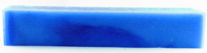 Edited RAW blue resin photo