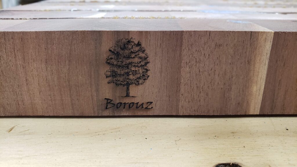 Laser Engraved Logo