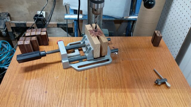 Drilling a Pen Blank