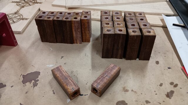 Blanks Drilled