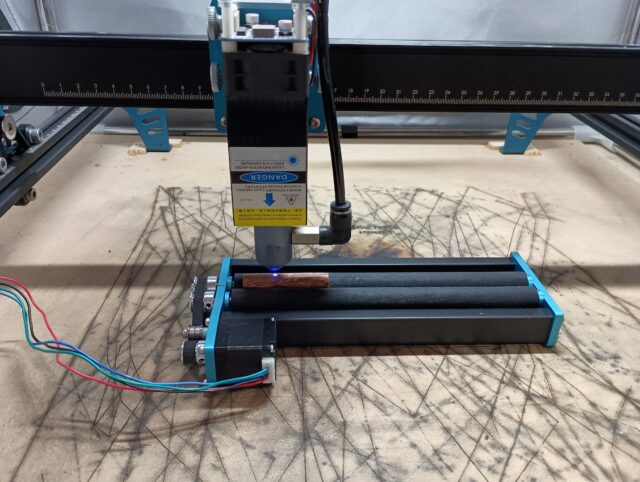 Positioning Blank on Rotary