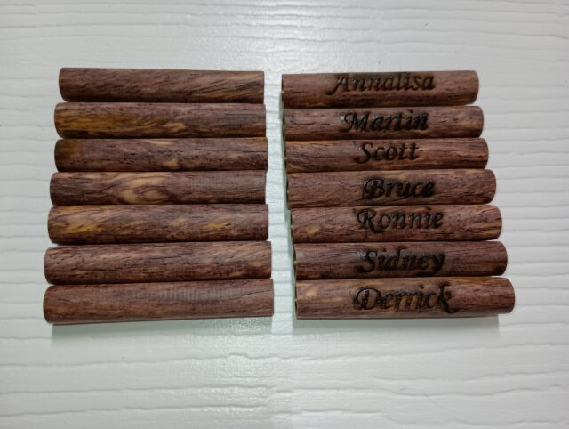 7 Engraved Blanks