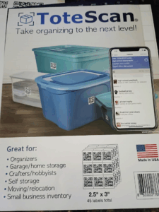 Totescan Organization System