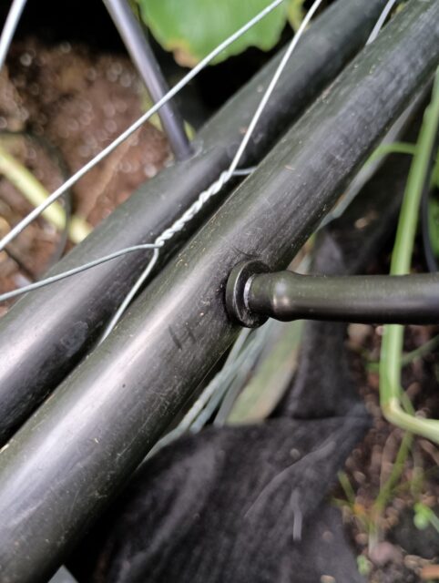 Tubing Coupler Inserted Into Main Line