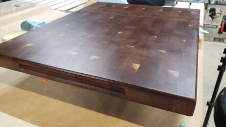 Walunt End Grain Cutting Board Walunt End Grain Cutting Board