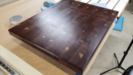 Second Coat of Cutting Board Butter Second Coat of Cutting Board Butter